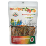 Evia Parrots Natural Fruit And Vegetable Maintenance Small Parakeets 500gr